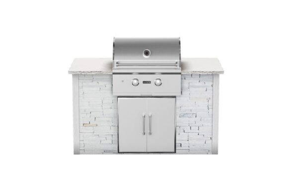 Cayote G5 Grill Island - Stacked Stone Chalk