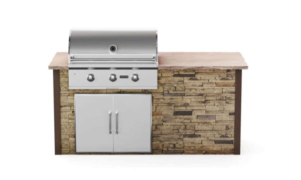 Cayote G6 Grill Island - Stacked Stone Terra