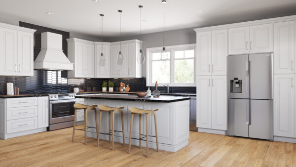 Ideal Cabinetry Glasgow Polar White Gallery